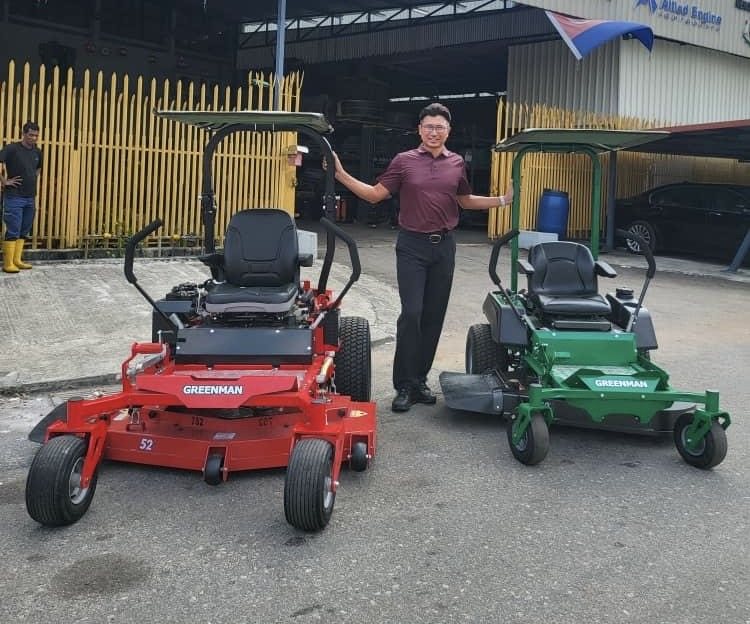 GREENMAN zero-turn ride-on mowers